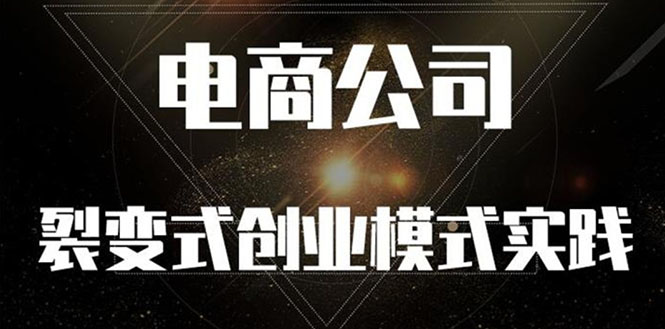 图片[1]-《电商公司裂变式创业模式实践》开拓更多项目 赚更多的钱-臭虾米网